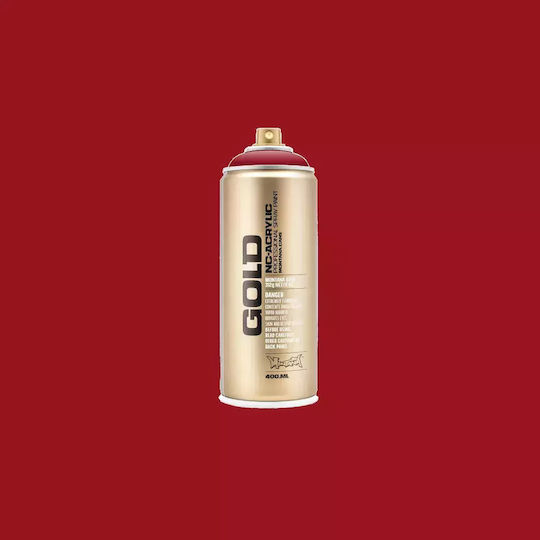 Montana Cans Σπρέι Βαφής Ακρυλικό με Μεταλλικό Εφέ Χρυσό G3050 Brick 400ml