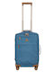 Bric's Milano X-travel Cabin Travel Suitcase Fabric Jeans with 4 Wheels Height 55cm
