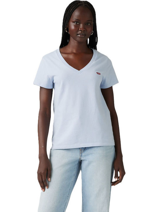Perfect Damen T-Shirt Light Blue