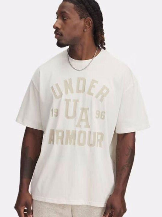 Under Armour Ua Heavyweight T-Shirt Beige