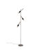 Trio Lighting Stehleuchte Silber