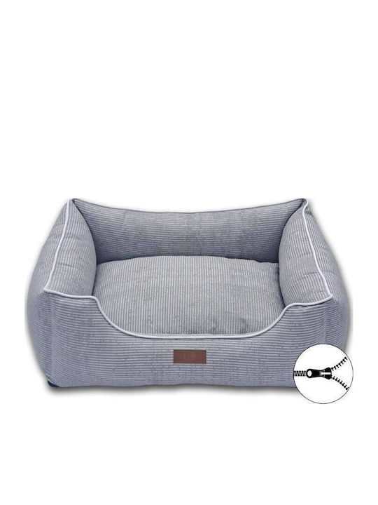 Pet Strom Sofa Dog Bed Gray 64x56cm