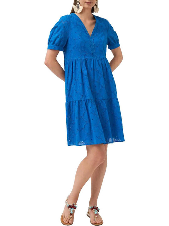 Style Rochie All day Albastră Indigo