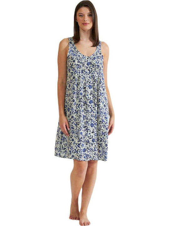 Harmony Καλοκαιρινό Mini Σεμιζιέ Φόρεμα Floral