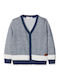 Kinderstrickjacke Gestrickt Blau