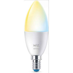 WiZ Смарт LED 40W за Цокъл E14 Регулируем бял цвят WiZ Смарт LED 40W за Цокъл E14 Регулируем бял цвят