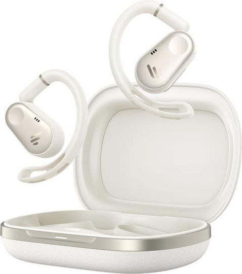 Edifier Comfo Flex Open Ear Bluetooth Handsfree Earphones with Sweat Resistance and Charging Case White