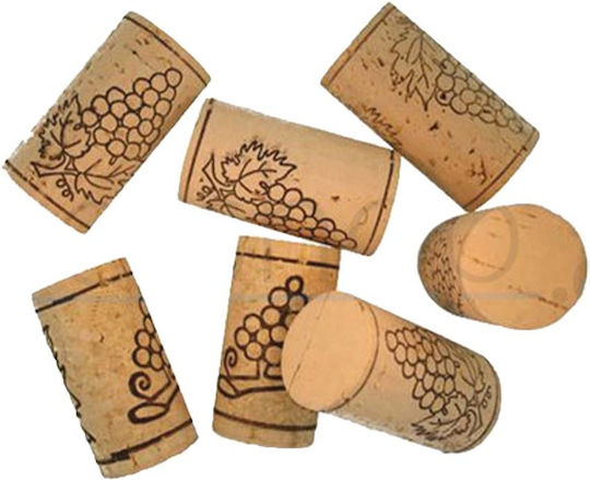 Artificial Cork 38 X 24 Mm Agglo 1 Year Pack of 100 Pieces