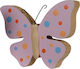 Katoikonhome Holzschmetterling 15 x 12 cm Flied...
