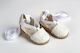 Ever Kid White Baptism Leather Espadrilles