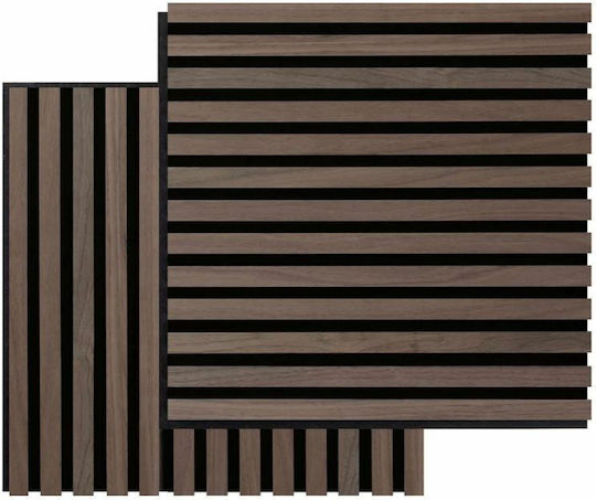 Audiodesigner Square Audio Treatment Panel (2 Pieces) 52cm x 52cm x 22mm in Brown Color