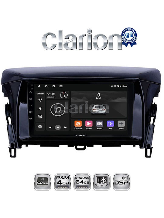 Clarion Car Audio System for Mitsubishi Eclipse Cross 2018 (Bluetooth/USB/WiFi/GPS/Apple-Carplay/Android-Auto)