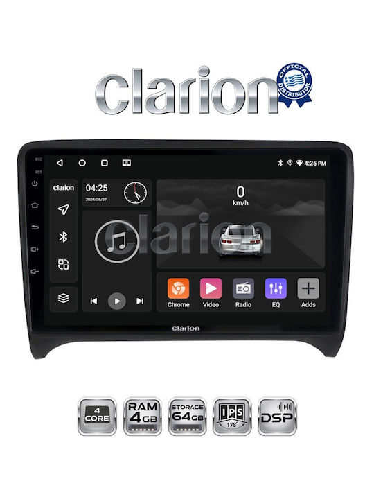 Clarion Auto-Audiosystem für Audi E-Commerce-Website 2007 > 2014 (Bluetooth/USB/WiFi/GPS/Apple-Carplay/Android-Auto)