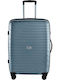 Lavor Medium Hard Gray Suitcase With 4 Wheels Height 66cm