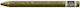 Caran D'ache Κραιγιον Κερινο Ακουαρελας Neocolor Ii Olive Brown 10 Τεμαχια Προιόν Πωλείται Μεμονωμένα Τεμάχια Του Ενός