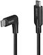 Lindy USB 2.0 Cable USB-C male - USB-C 60W PD Μαύρο 0.5m 32017