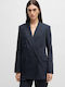 Boss Jaleto8 Women's Blazer Dark Blue