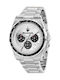 Maserati Men's Watch 43mm Chronograph Battery with White Metal Bracelet