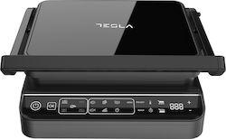 Tesla GR500BG 2000W für for 2 Sandwiches Sandwiches Schwarz