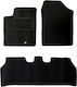 Luxury Quality Carpet Mats Black Compatible Hyundai Inster 3pcs