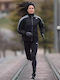 Athletic Jacket Windproof Black