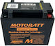 MotoBatt Затворен тип Мотоциклетна батерия 200Спецификация с капацитет 14.8Ах