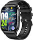 Borofone Blavec W18 Hellia Smartwatch (Μαύρο)