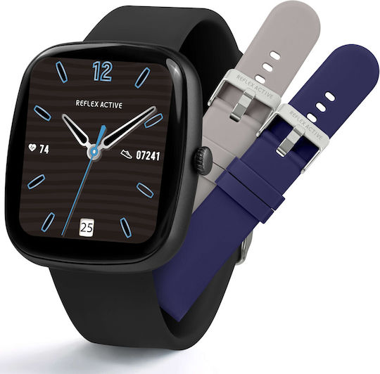 Reflex Active RA50-2223-SET 39mm Smartwatch (Μαύρο)
