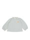 Kids' Shirt Long Sleeve Green Little Flowers