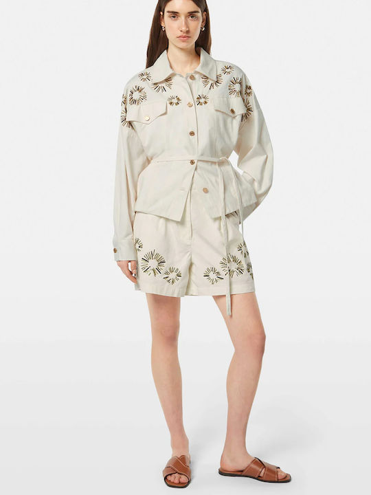 Scotch & Soda Γυναικείο Ψηλόμεσο Σορτς White