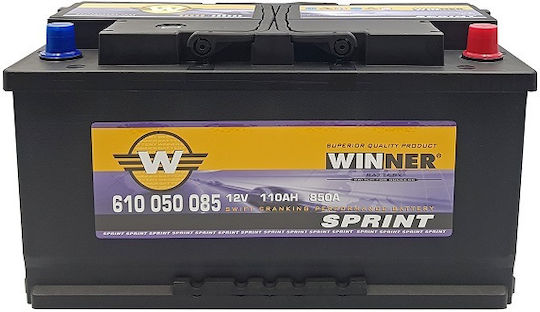 Winner Car Battery Sprint with 110Ah Capacity