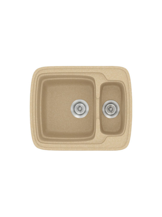 Sanitec Classic Drop-In Sink Synthetic Granite ...
