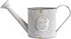 Artekko Metal Watering Can White