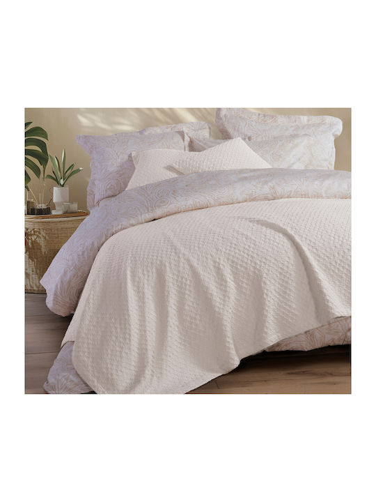 Nef-Nef Homeware Elmer Decke Piqué Moné 160x240cm Off-White