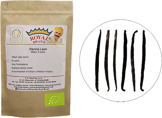 Royal Brand Organic Vanilla in Stick