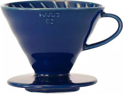 Keramik-Dripper Hario V60 Blau Indigo Farbe Edition 02 Keramik-Dripper Hario V60 Blau Indigo Farbe Edition 02