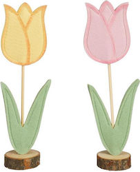 Holztulpe 2 Farben 18,5x6x29cm