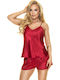 Babydoll Aria Ii Burgundiu