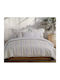 Nef-Nef Homeware Bettwäsche-Set King Size 270x280cm. Orden Beige 4Stück