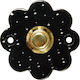 Buton sonerie de ușă culoare neagră 32447-02