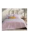 Nef-Nef Homeware Irida Coverlet Semi-double Microfiber Pink 180x240cm
