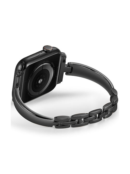 Kalebol Λουράκι Μαύρο (Apple Watch 10, Ultra, 45mm, 44mm, 42mm) Kalebol Λουράκι Μαύρο (Apple Watch 10, Ultra, 45mm, 44mm, 42mm)
