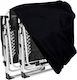 Grillabdeckung Schwarz aus Polyester 100cmx30cmx70cm