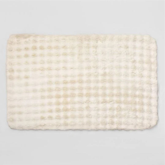 JumT Covor Rectangular Off White