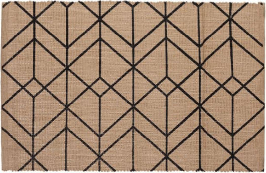 JumT Rug Rectangular Summer from Jute Beige