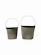 Artekko Christmas Metal Figure 2pcs