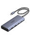 Ugreen CM498 USB-C Docking Station με HDMI/DisplayPort 4K PD Γκρι