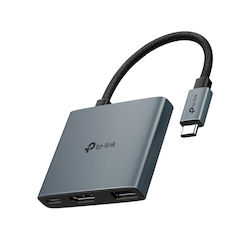 TP-LINK UH3020C USB-C Докинг станция с HDMI 4K PD