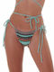 Bikinihosen Brasil mit Schnürung Blue