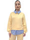 Дълга Дамски Суитшърт Yellow